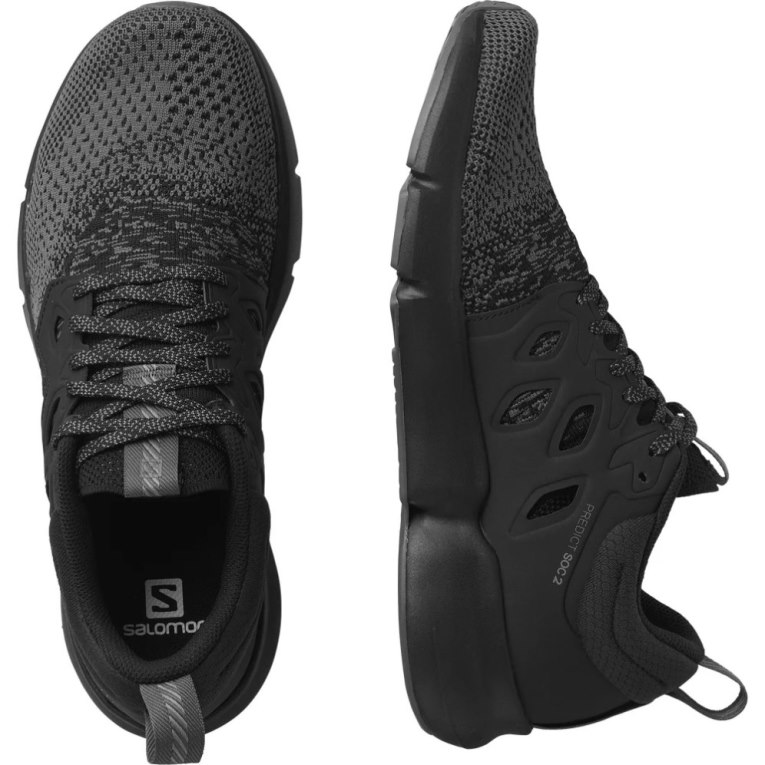 Salomon Predict Soc 2 Men's Running Shoes Black | CA 8D45